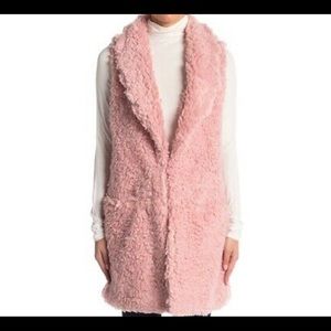 Betsey Johnson Faux Fur Vest